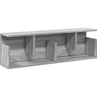vidaXL Seinähylly 100x20x30 cm Harmaa Sonoma Koneistettu puu - Seinähylly vidaXL Seinähylly 100x20x30 cm Harmaa Sonoma Koneistettu puu - Seinähylly