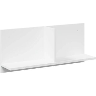 vidaXL Wandregal 70x16,5x30 cm Weiß Holzwerkstoff - Wandregal vidaXL Wandregal 70x16,5x30 cm Weiß Holzwerkstoff - Wandregal