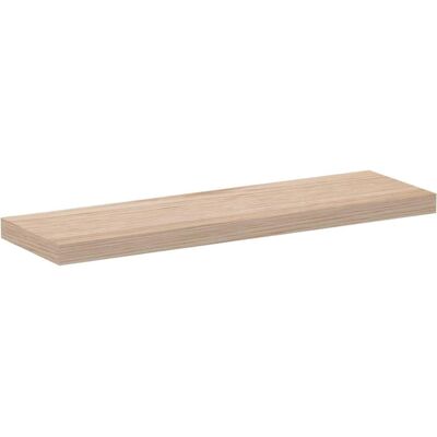 vidaXL Braune Wandregal 80x23,5x4 cm - Schweberegale vidaXL Braune Wandregal 80x23,5x4 cm - Schweberegale