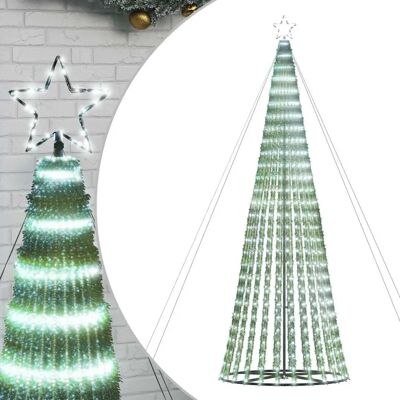 vidaXL Biały LED Choinka 403cm - Wewnątrz/Zewnątrz vidaXL Biały LED Choinka 403cm - Wewnątrz/Zewnątrz