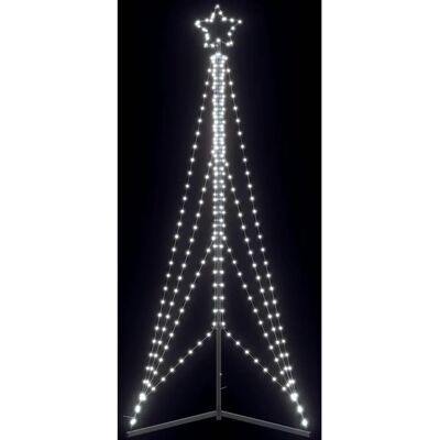 vidaXL LED Choinka 861 Leds 478 Cm Zimny Biały - Choinka vidaXL LED Choinka 861 Leds 478 Cm Zimny Biały - Choinka