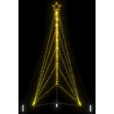vidaXL Choinka LED 861 Leds 478 Cm Ciepła Biały - Choinka vidaXL Choinka LED 861 Leds 478 Cm Ciepła Biały - Choinka