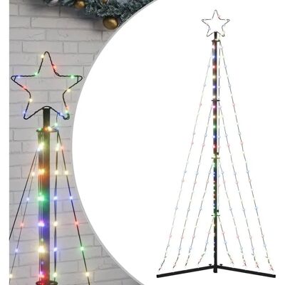 vidaXL Mehrfarbige Weihnachtsbaumbeleuchtung - 339 LEDs 187 cm vidaXL Mehrfarbige Weihnachtsbaumbeleuchtung - 339 LEDs 187 cm