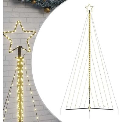 vidaXL Led Kerstboom 570 LEDs 399 cm - Kerstboom vidaXL Led Kerstboom 570 LEDs 399 cm - Kerstboom