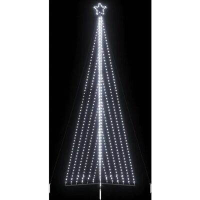 vidaXL Led Choinka 187 cm 789 LED Biały Zimny vidaXL Led Choinka 187 cm 789 LED Biały Zimny