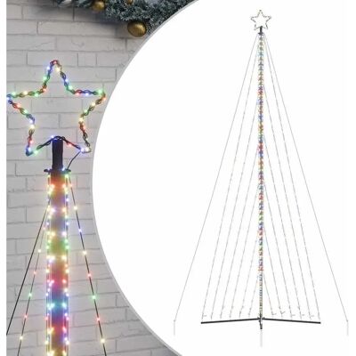 vidaXL Led Kerstboom 339 Leds 187 Cm - Kerstboom vidaXL Led Kerstboom 339 Leds 187 Cm - Kerstboom