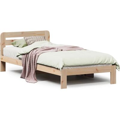vidaXL Sängestomme - Massivt männys wood - King Size vidaXL Sängestomme - Massivt männys wood - King Size