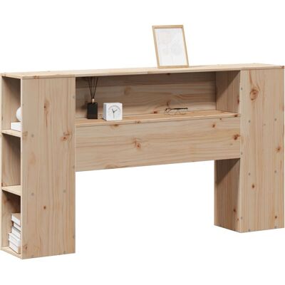 vidaXL Stauraum-Kopfteil - 135 cm - Rustikales Kiefernholz vidaXL Stauraum-Kopfteil - 135 cm - Rustikales Kiefernholz