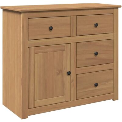 vidaXL Panama 93x40x80 Massiv Kiefernholz Sideboard - Stauraum vidaXL Panama 93x40x80 Massiv Kiefernholz Sideboard - Stauraum