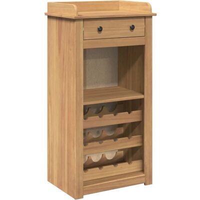 vidaXL 4016390 Weinschrank - Rustikales Kiefernregal für 9 Flaschen vidaXL 4016390 Weinschrank - Rustikales Kiefernregal für 9 Flaschen