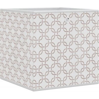 vidaXL Creme Faltboxen - Aufbewahrungsboxen - 10 Stück vidaXL Creme Faltboxen - Aufbewahrungsboxen - 10 Stück