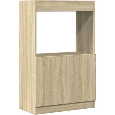 vidaXL Highboard Sonoma Eiche 63x33x100 cm - Sideboard vidaXL Highboard Sonoma Eiche 63x33x100 cm - Sideboard