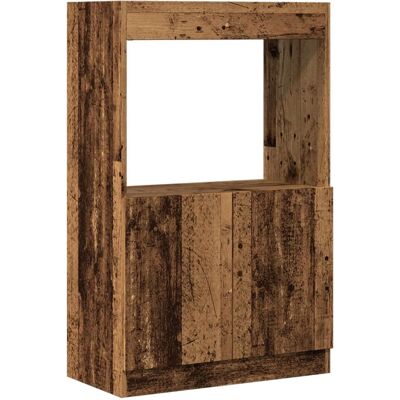 vidaXL Highboard Altholz 63x33x140 cm - Wohnzimmer Bücherregal vidaXL Highboard Altholz 63x33x140 cm - Wohnzimmer Bücherregal