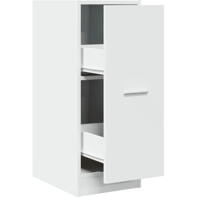 vidaXL White 30x41x77.5 cm Storage Cabinet vidaXL White 30x41x77.5 cm Storage Cabinet