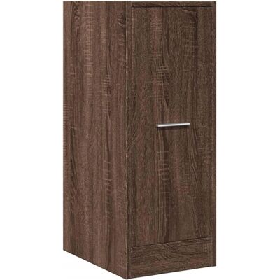 vidaXL Apothekerschrank Braun Eichen-Optik 30x41x77,5 cm Holzwerkstoff - Stauraum vidaXL Apothekerschrank Braun Eichen-Optik 30x41x77,5 cm Holzwerkstoff - Stauraum