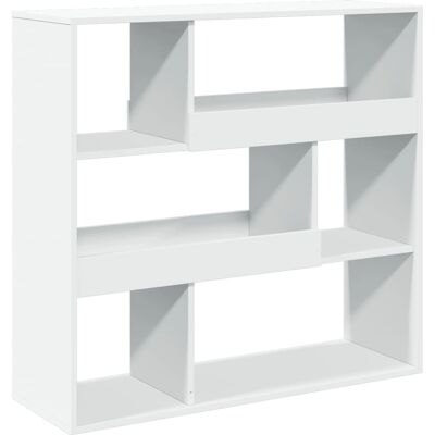 vidaXL 3309348 Weiße Engineered Wood Wohnzimmer Bücherregal - Living Room Bookcase vidaXL 3309348 Weiße Engineered Wood Wohnzimmer Bücherregal - Living Room Bookcase
