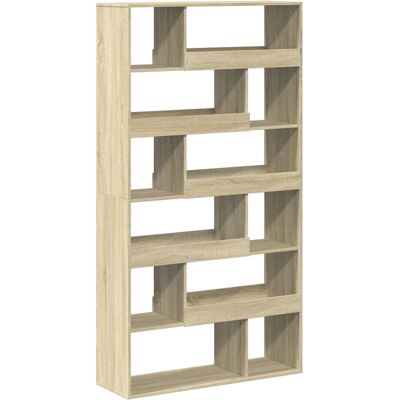 vidaXL Eikenhout Sonoma 100x33x187,5 cm Boekenkast - Woonkamermeubel vidaXL Eikenhout Sonoma 100x33x187,5 cm Boekenkast - Woonkamermeubel