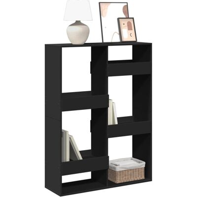 Bibliothèque noire vidaXL - 100x33x135 cm Bois d'ingénierie - Publicité Bibliothèque noire vidaXL - 100x33x135 cm Bois d'ingénierie - Publicité
