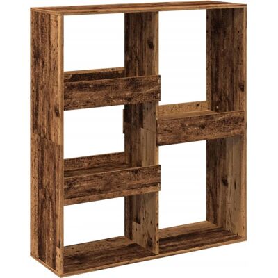 vidaXL 730384 Braune Engineered Holz Bücherregal - Bücherregal vidaXL 730384 Braune Engineered Holz Bücherregal - Bücherregal