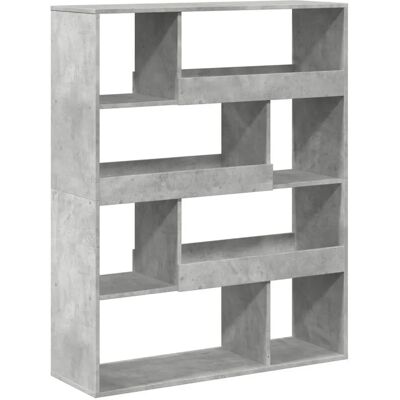 vidaXL Bücherregal - 3309486 - Graues Ingenieurholz - Wohnzimmer vidaXL Bücherregal - 3309486 - Graues Ingenieurholz - Wohnzimmer