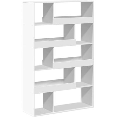 vidaXL Bücherregal - 3309492 - Weiß - 10 Regale - 156.5cm - Raumteiler vidaXL Bücherregal - 3309492 - Weiß - 10 Regale - 156.5cm - Raumteiler