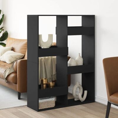 Paravent noir vidaXL 100x33x135 cm - Diviseur d'espace - Publicité Paravent noir vidaXL 100x33x135 cm - Diviseur d'espace - Publicité