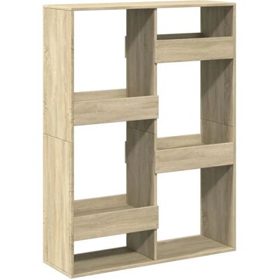 Divisor de ambientes vidaXL Roble Sonoma 100x33x155.5 cm - Estantería para sala Divisor de ambientes vidaXL Roble Sonoma 100x33x155.5 cm - Estantería para sala