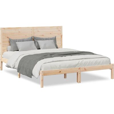 vidaXL Luonnollinen Männyn Sängynkehys 100x210 cm vidaXL Luonnollinen Männyn Sängynkehys 100x210 cm