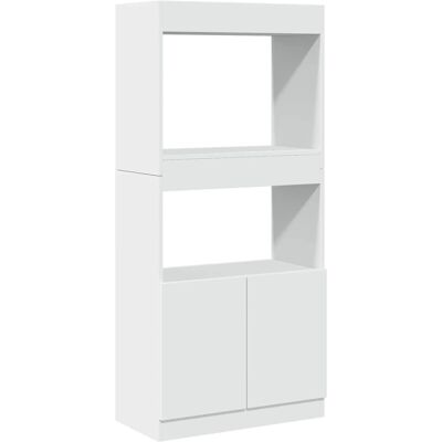 VidaXL Estantería blanca 63x33x180cm - Muebles de sala VidaXL Estantería blanca 63x33x180cm - Muebles de sala