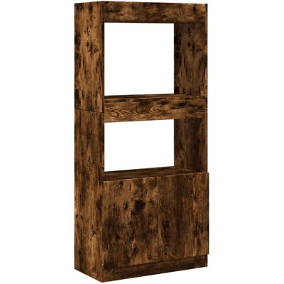 vidaXL 3309604 Räuchereiche Bücherregal - Wohnzimmer Aufbewahrung vidaXL 3309604 Räuchereiche Bücherregal - Wohnzimmer Aufbewahrung
