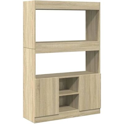 vidaXL Sonoma Eiche Hochschrank 92x33x140 cm - Stauraum Möbel vidaXL Sonoma Eiche Hochschrank 92x33x140 cm - Stauraum Möbel
