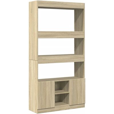 vidaXL Sonoma Eiche Highboard - Wohnzimmer Aufbewahrung vidaXL Sonoma Eiche Highboard - Wohnzimmer Aufbewahrung