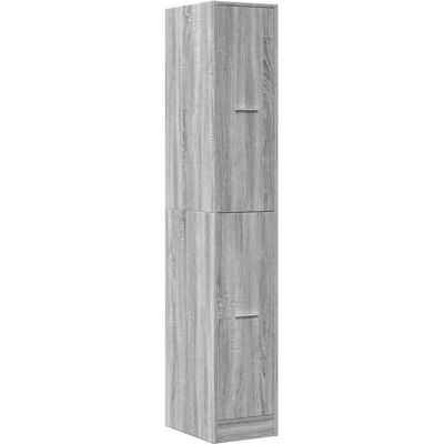 vidaXL Grey Sonoma Storage Cabinet - Appliance Storage Cabinet vidaXL Grey Sonoma Storage Cabinet - Appliance Storage Cabinet