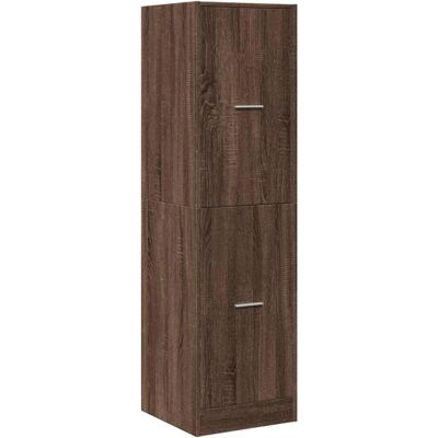 vidaXL Brauner Eichen-Apothekerschrank - Stauraum vidaXL Brauner Eichen-Apothekerschrank - Stauraum
