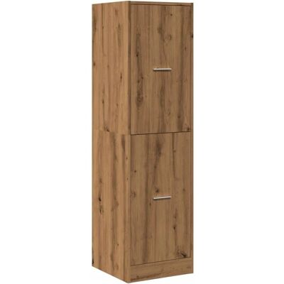 vidaXL Apotekerskab Artisian eg 40x41x144,5 cm Konstrueret Træ - Apotekerskab vidaXL Apotekerskab Artisian eg 40x41x144,5 cm Konstrueret Træ - Apotekerskab