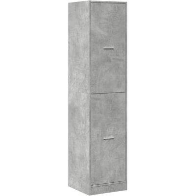 vidaXL Beton Grau 40x41x174.5 cm Aufbewahrungsschrank vidaXL Beton Grau 40x41x174.5 cm Aufbewahrungsschrank