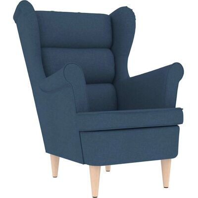 VidaXL 4016903 Stol - Holdbart blå polyester VidaXL 4016903 Stol - Holdbart blå polyester