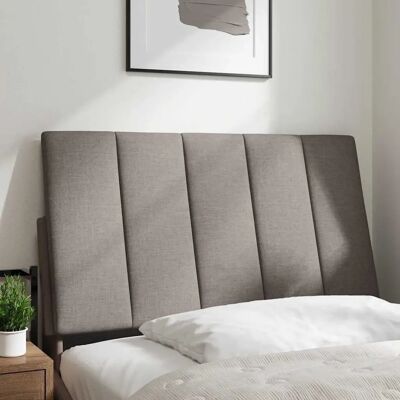 VidaXL Kopfteil - Taupe - Elegantes Design - Bett Dekor VidaXL Kopfteil - Taupe - Elegantes Design - Bett Dekor