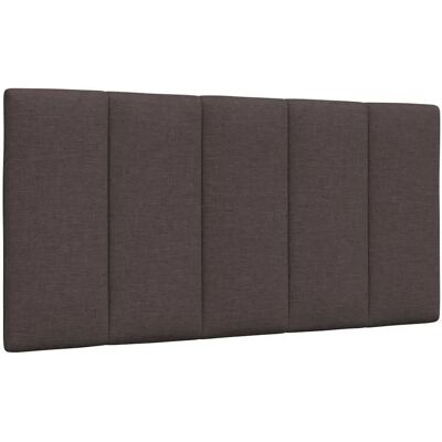 vidaXL Kopfteil-Kissen - Dunkelbraun Stoff 100 cm - Kopfstütze vidaXL Kopfteil-Kissen - Dunkelbraun Stoff 100 cm - Kopfstütze