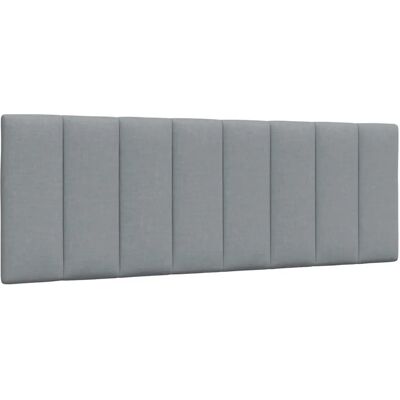 vidaXL Kopfteil-Kissen Hellgrau 140 cm - Kopfteil, Bett dekor, Polster, Wandmontage vidaXL Kopfteil-Kissen Hellgrau 140 cm - Kopfteil, Bett dekor, Polster, Wandmontage