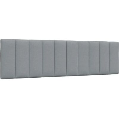 Cabecero de cama acolchado gris claro - Cabecero Cabecero de cama acolchado gris claro - Cabecero