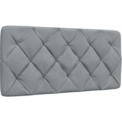 vidaXL Kopfteil-Kissen Hellgrau - Kopfteil/Cushion vidaXL Kopfteil-Kissen Hellgrau - Kopfteil/Cushion