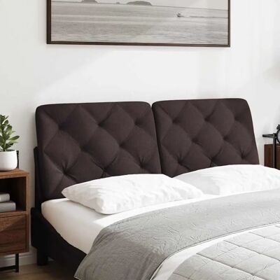 vidaXL Kopfteil-Kissen Dunkelbraun 120 cm vidaXL Kopfteil-Kissen Dunkelbraun 120 cm