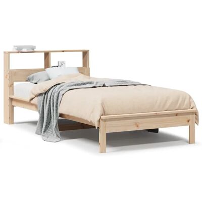 vidaXL Bettgestell Natur 140x190 cm - Bettgestell vidaXL Bettgestell Natur 140x190 cm - Bettgestell