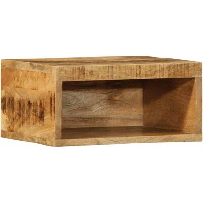 vidaXL Seinäkiinnitteinen TV-kaappi - Mangopuuta - 40x30x19 cm - TV Huonekalut vidaXL Seinäkiinnitteinen TV-kaappi - Mangopuuta - 40x30x19 cm - TV Huonekalut