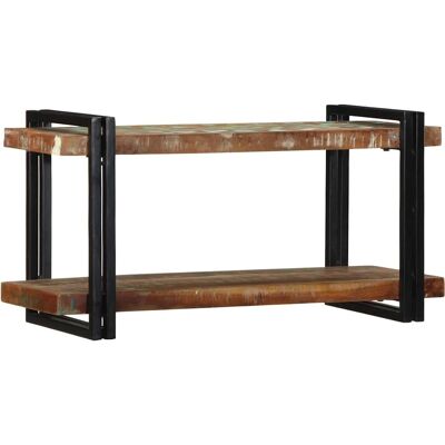 Vidaxl Recycled Wood Multicolor Wall Shelf - Product Type Vidaxl Recycled Wood Multicolor Wall Shelf - Product Type