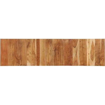 Tête de lit vidaXL - 200x1,5x50cm - Bois massif d'acacia - Style industriel - Tête / Pied de lit - Publicité Tête de lit vidaXL - 200x1,5x50cm - Bois massif d'acacia - Style industriel - Tête / Pied de lit - Publicité
