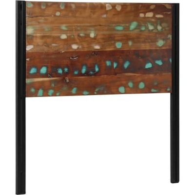 vidaXL Hoofdbord 100 cm Gerecycled hout Massief hout en ijzer Bruin - Hoofdbord vidaXL Hoofdbord 100 cm Gerecycled hout Massief hout en ijzer Bruin - Hoofdbord