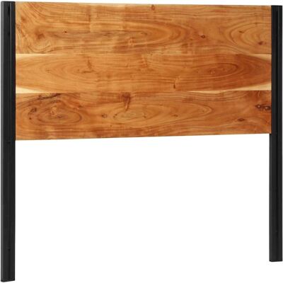 vidaXL Massief Acaciahouten Bedhoofdbord - 120cm Bedframe vidaXL Massief Acaciahouten Bedhoofdbord - 120cm Bedframe