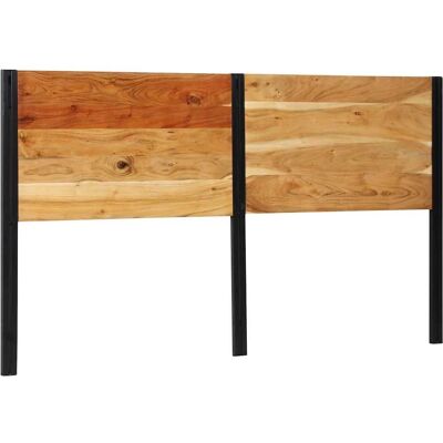 vidaXL Massivholz Akazie und Eisen Kopfteil - 180cm Bett Zubehör vidaXL Massivholz Akazie und Eisen Kopfteil - 180cm Bett Zubehör